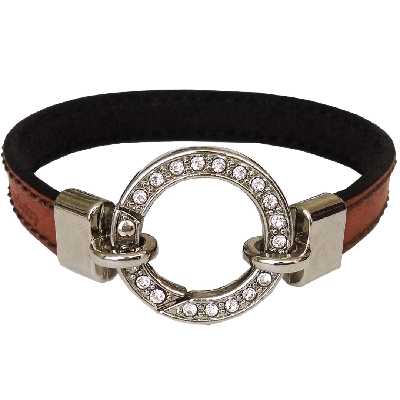 دستبند چرم وارک مدل کامیشا کد rb181