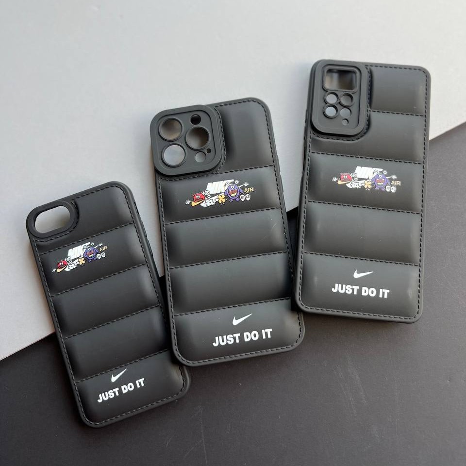 قاب گوشی پافر مشکی برای آیفون سامسونگ شیائومی 