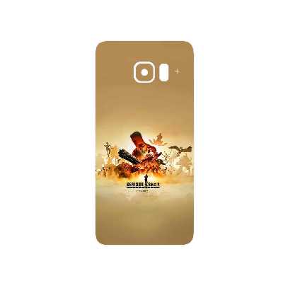 برچسب پوششی ماهوت مدل Serious Sam Game Series مناسب برای گوشی موبایل سامسونگ Galaxy S6 Edge Plus