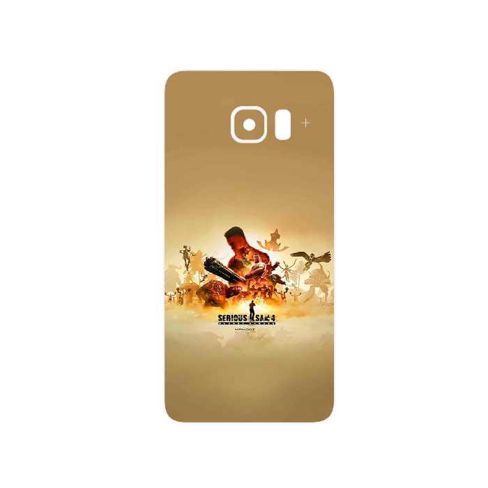 برچسب پوششی ماهوت مدل Serious Sam Game Series مناسب برای گوشی موبایل سامسونگ Galaxy S6 Edge Plus