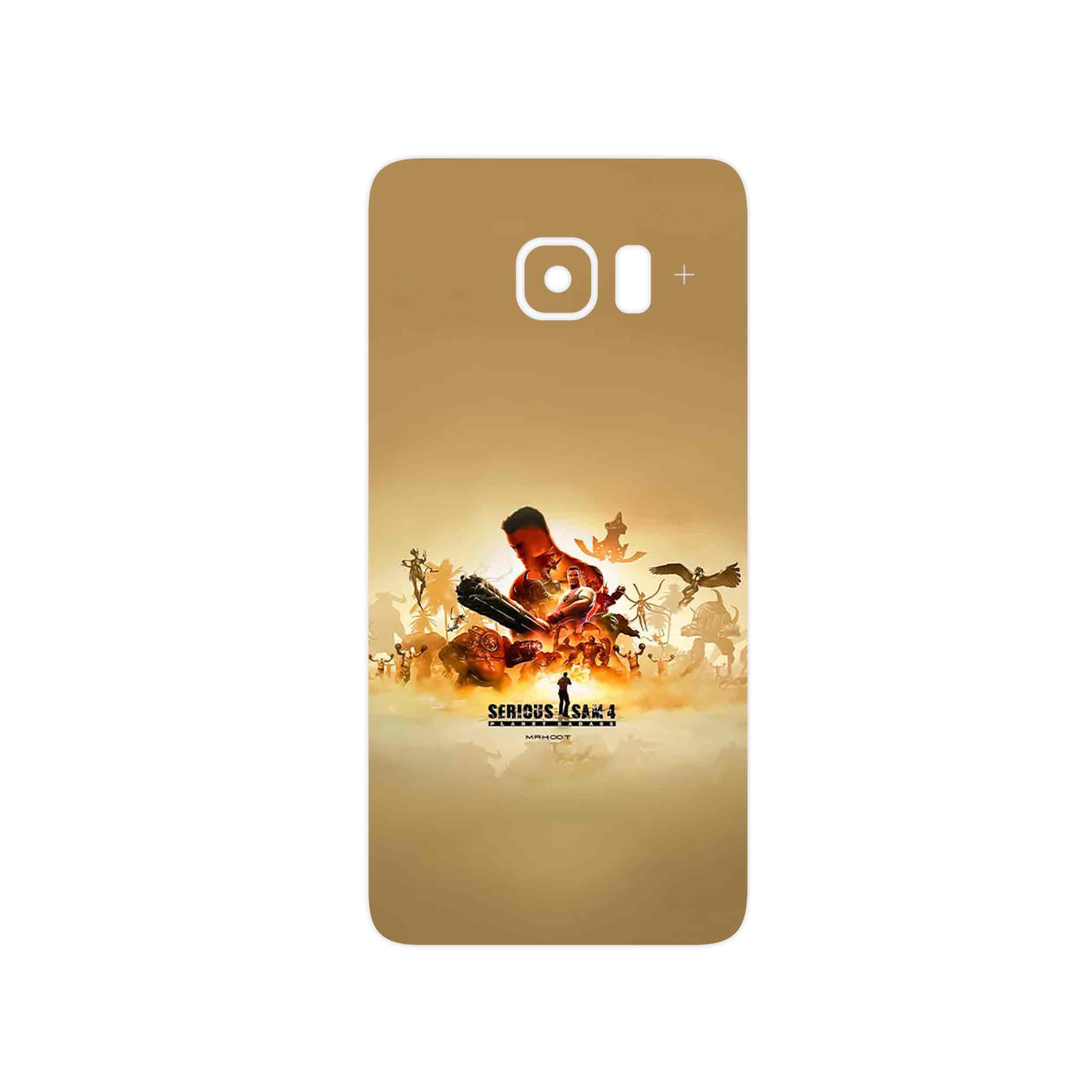 برچسب پوششی ماهوت مدل Serious Sam Game Series مناسب برای گوشی موبایل سامسونگ Galaxy S6 Edge Plus