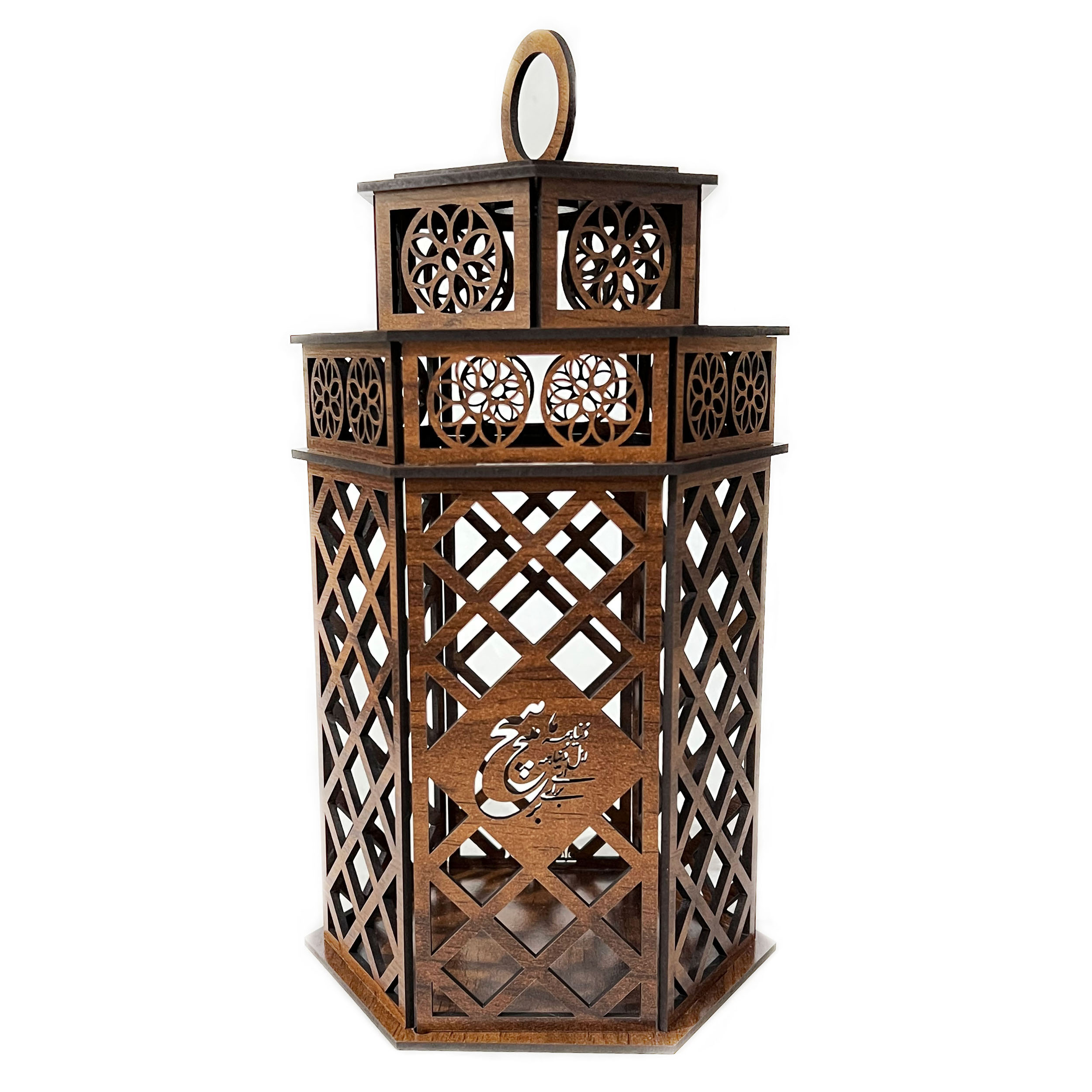 جاشمعی اف جی کات مدل فانوس طرح دنیا همه هیچ و اهل دنیا همه هیچ