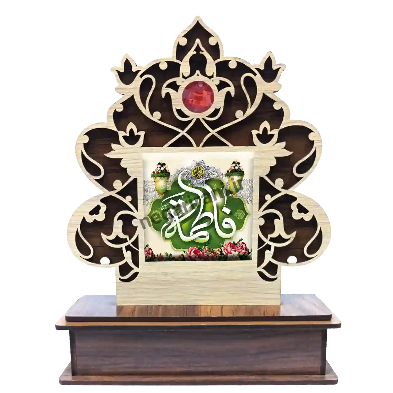 تندیس کاشی گلدار فاطمه سلام الله علیها 2C 11