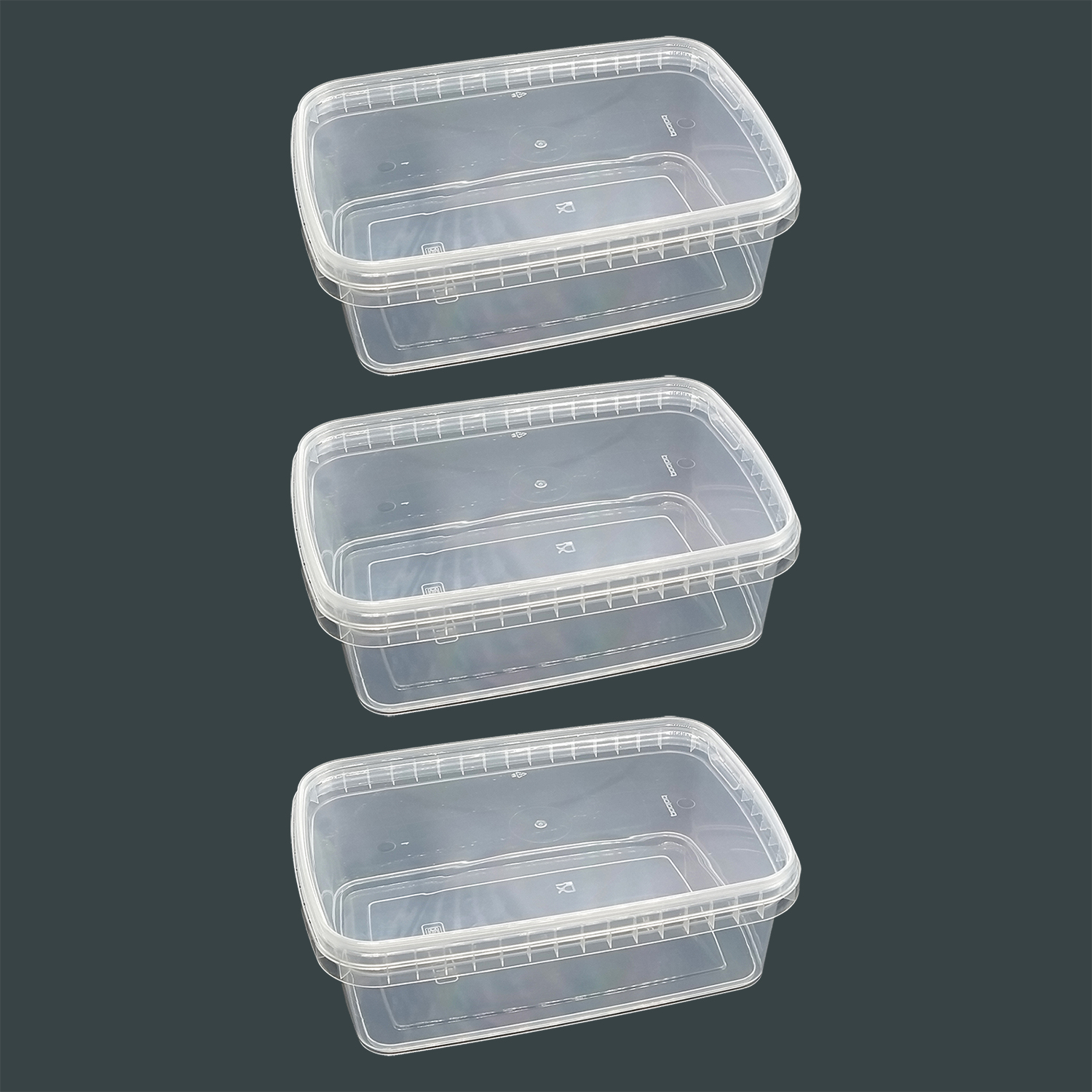 ظرف نگهدارنده مدل فریزری کد 1500cc بسته 3 عددی