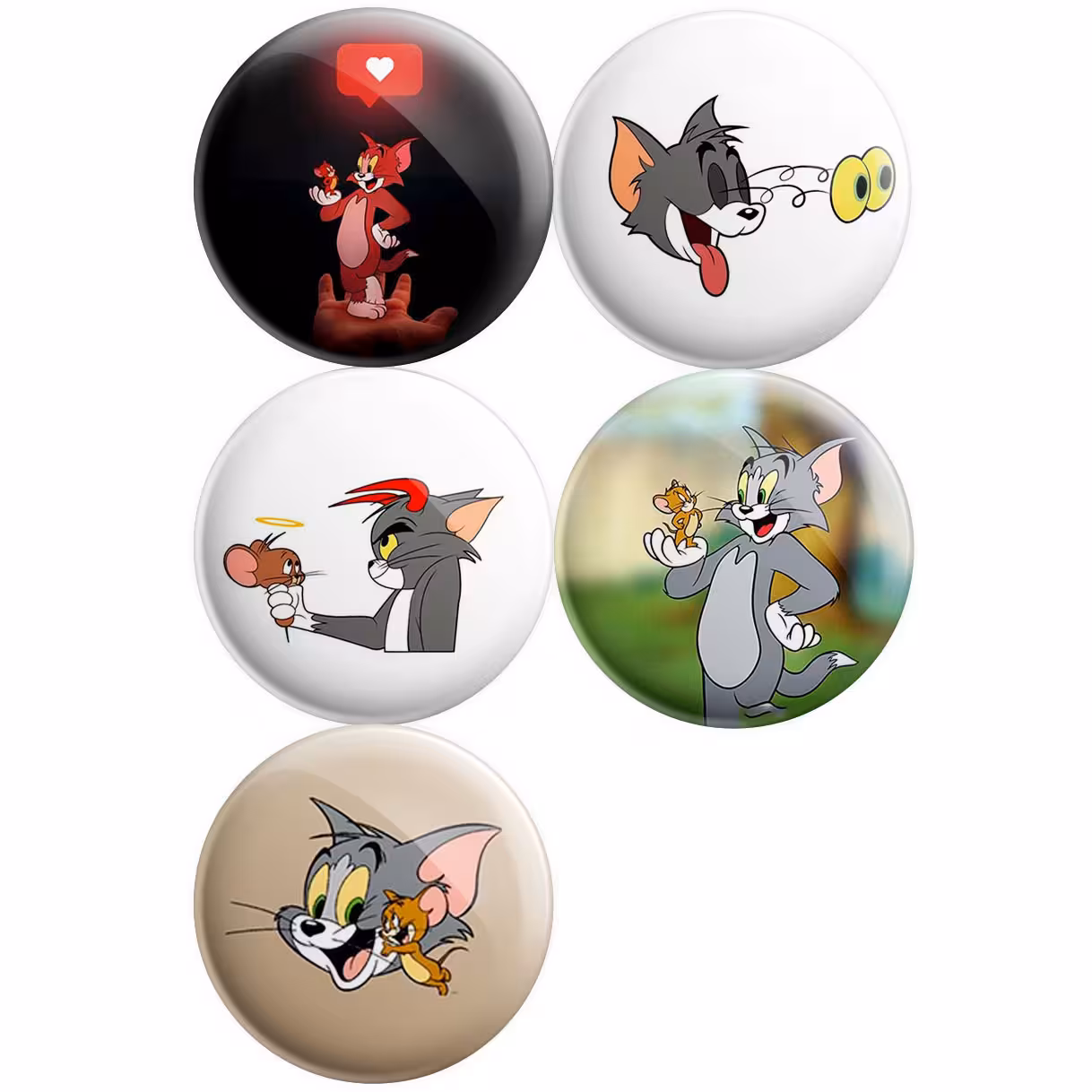 پیکسل پرمانه طرح تام و جری کد pmg5.11850 مجموعه 5 عددی