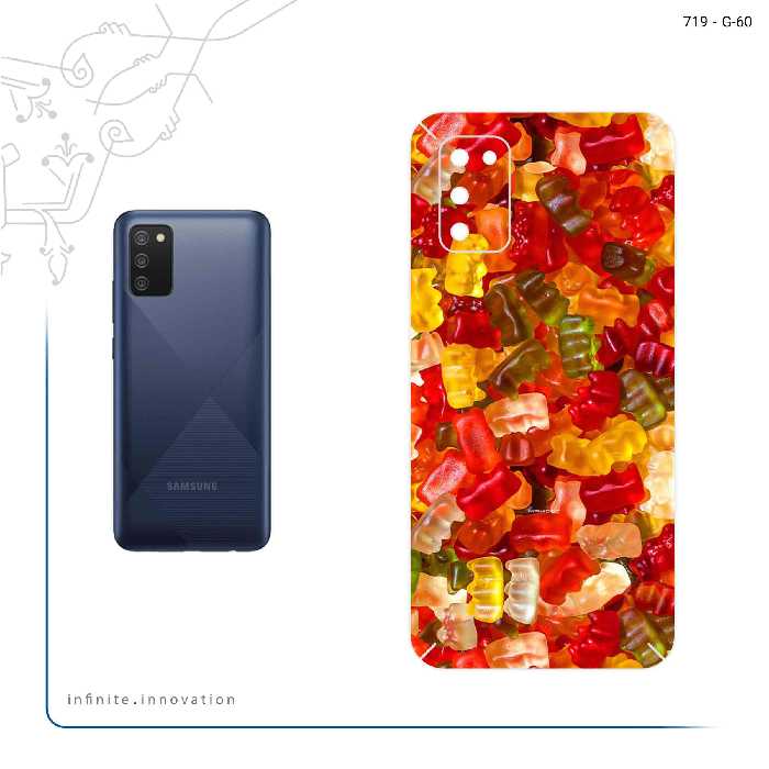 برچسب پوششی ماهوت مدل Gummi candy 1 مناسب برای گوشی موبایل سامسونگ Galaxy A52 5G