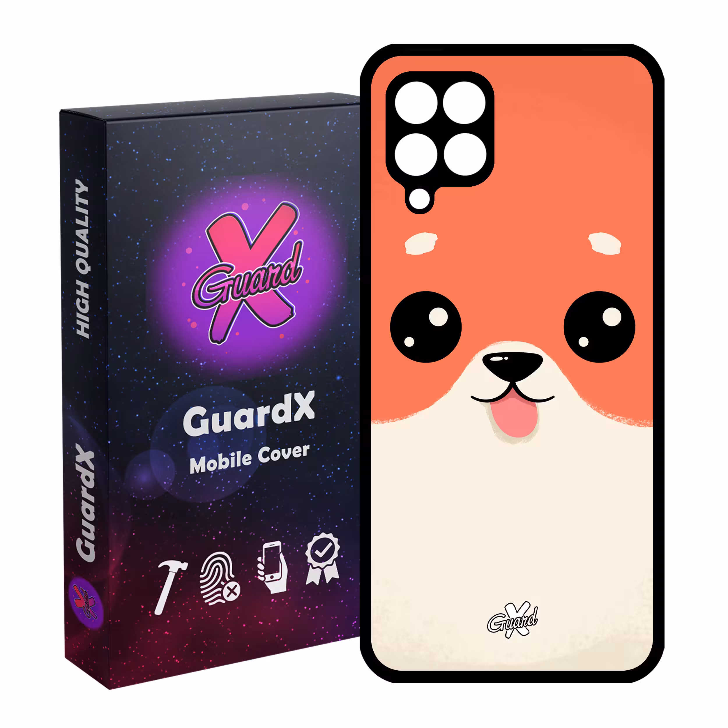 کاور گارد ایکس طرح Pet مدل Glass10186 مناسب برای گوشی موبایل سامسونگ Galaxy A12