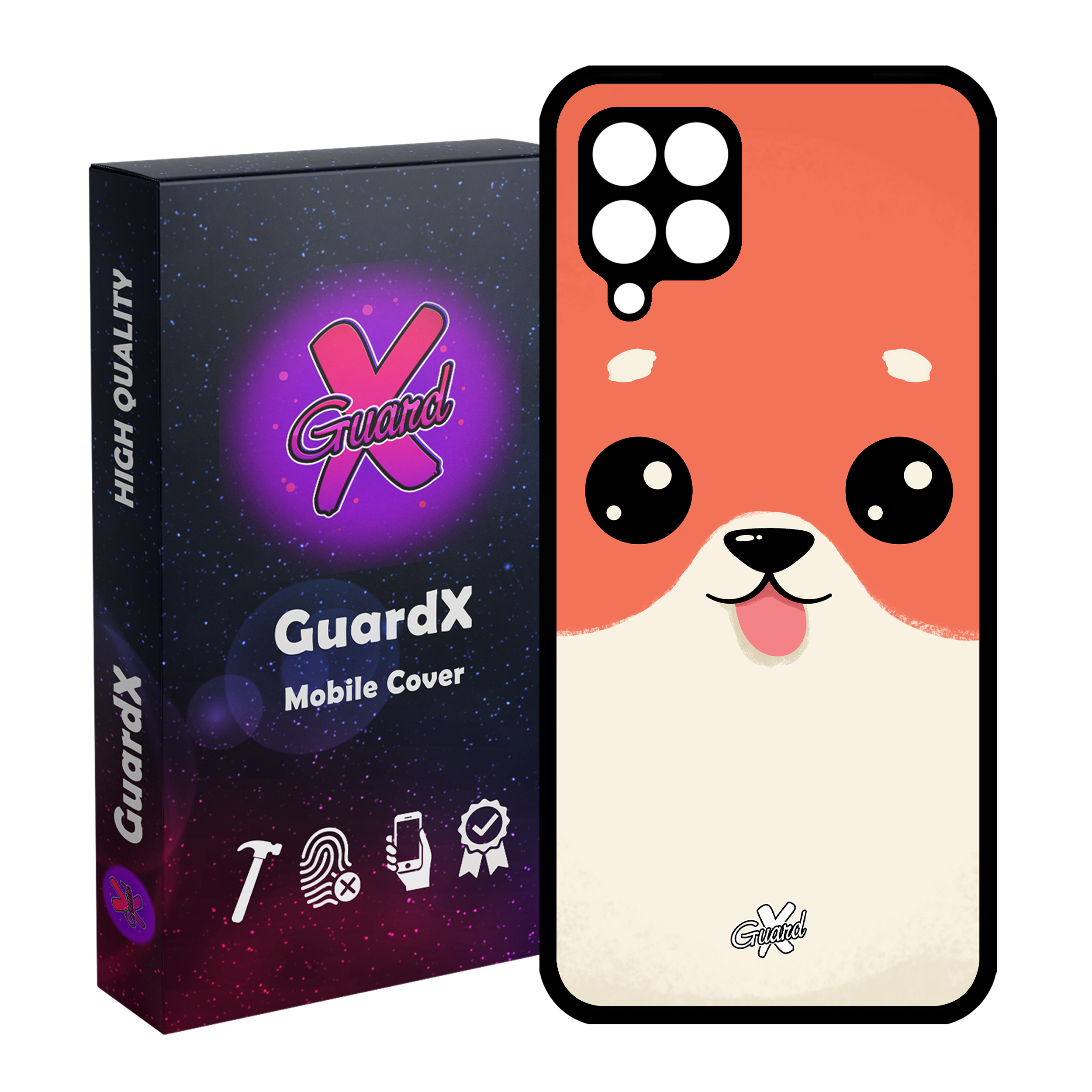 کاور گارد ایکس طرح Pet مدل Glass10186 مناسب برای گوشی موبایل سامسونگ Galaxy A12