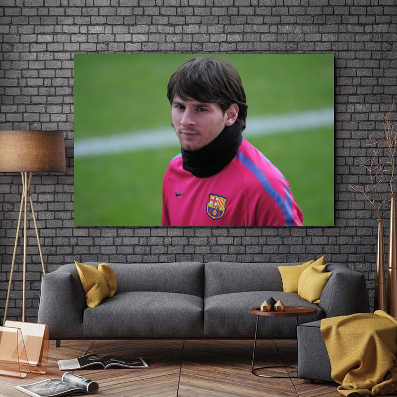 تابلو شاسی طرح فوتبال مدل لیونل مسی کد A49