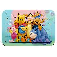  پازل 35 تکه طرح وینی د پو و دوستان مدل NI1570 