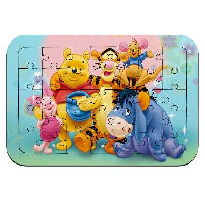  پازل 35 تکه طرح وینی د پو و دوستان مدل NI1570 