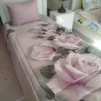 ست روتختی یک نفره طرح گل سه بعدی برند ایپک