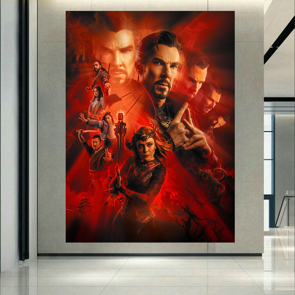 تابلو بوم طرح فیلم مدل Doctor Strange in the Multiverse of Madness کد AR2654
