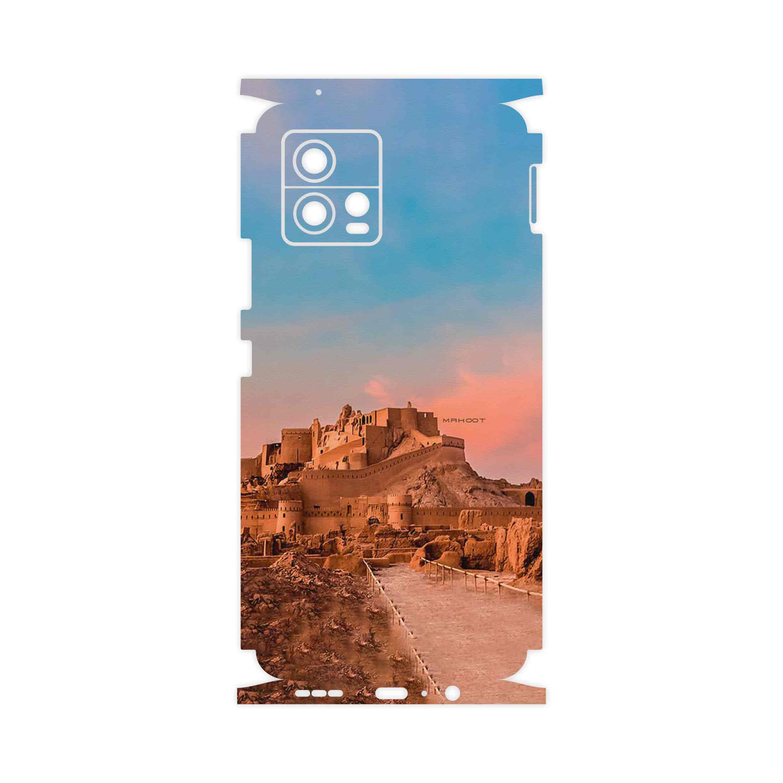 برچسب پوششی ماهوت مدل ARG_e_BAM-FullSkin مناسب برای گوشی موبایل موتورولا Moto G72