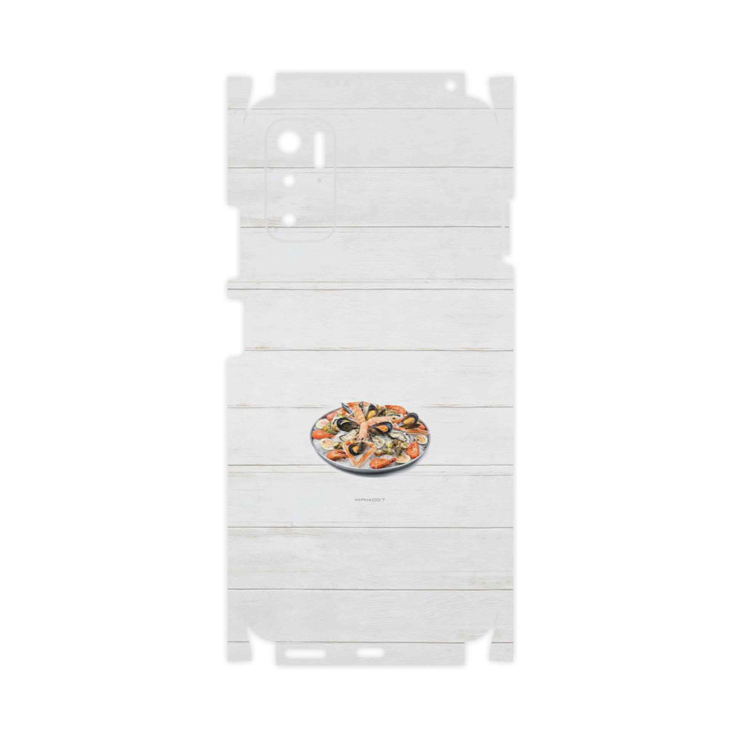 برچسب پوششی ماهوت مدل Seafood-FullSkin مناسب برای گوشی موبایل شیائومی Poco M3 Pro 5G