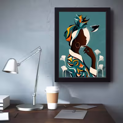 تابلو مدل مینیمال Peace کدm2409-b