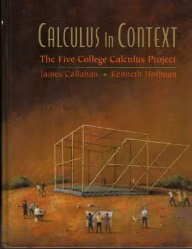 خرید و دانلود نسخه کامل کتاب Calculus in Context, The Five College Calculus Project