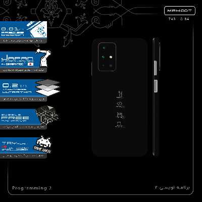 برچسب پوششی ماهوت مدل Programming 2-FullSkin مناسب برای گوشی موبایل شیائومی Redmi 10 Prime