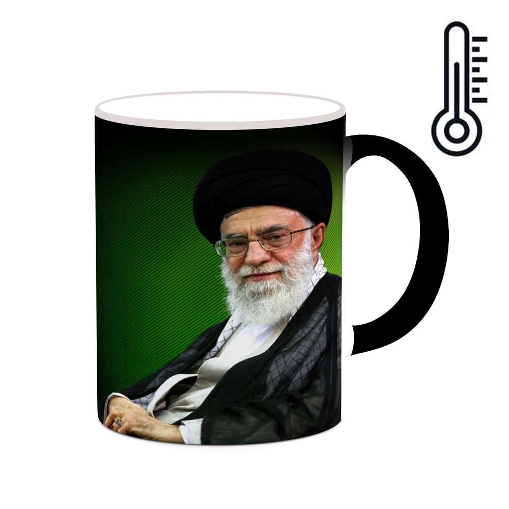 ماگ حرارتی کاکتی طرح مقام معظم رهبری مدل mgh19591