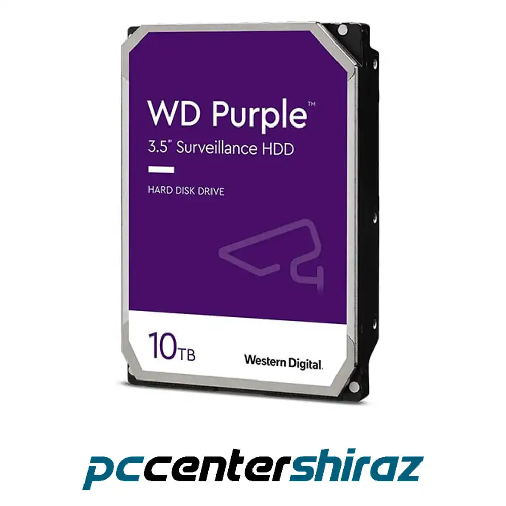 هارد دیسک وسترن دیجیتال مدل 10TB WD PURPLE 64M
