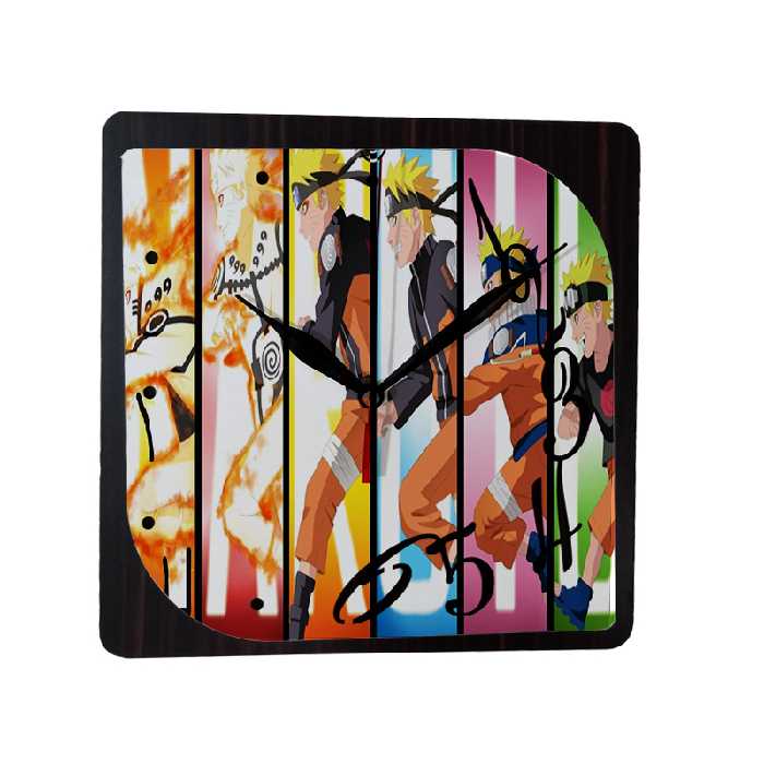ساعت دیواری طرح انیمه ناروتو مدل tn1