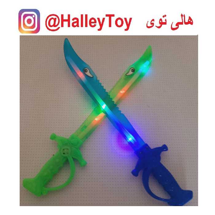اسباب بازی شمشیر موزیکال وارداتی فروشگاه هالی توی 