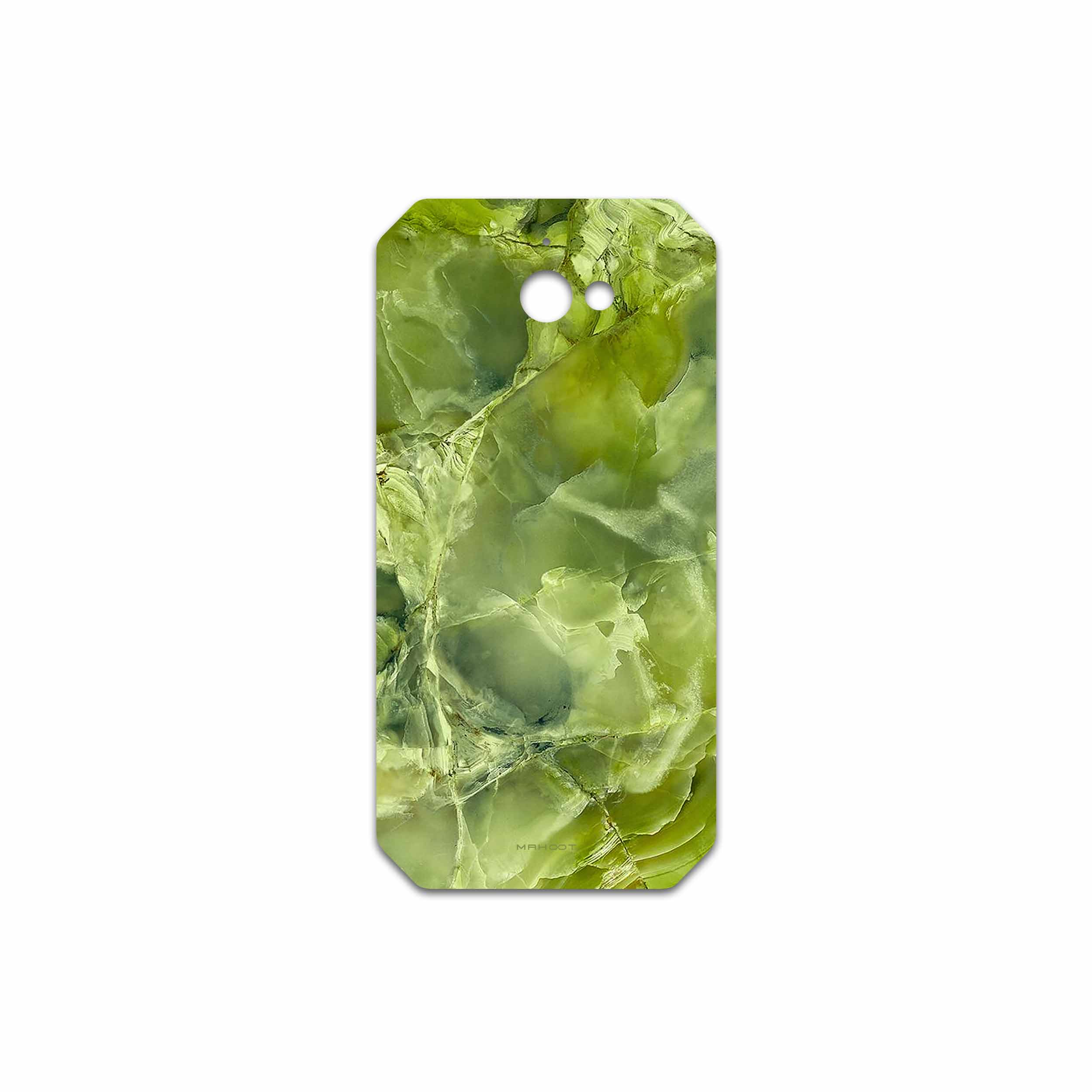 برچسب پوششی ماهوت مدل Green Crystal Marble مناسب برای گوشی موبایل کاترپیلار S50