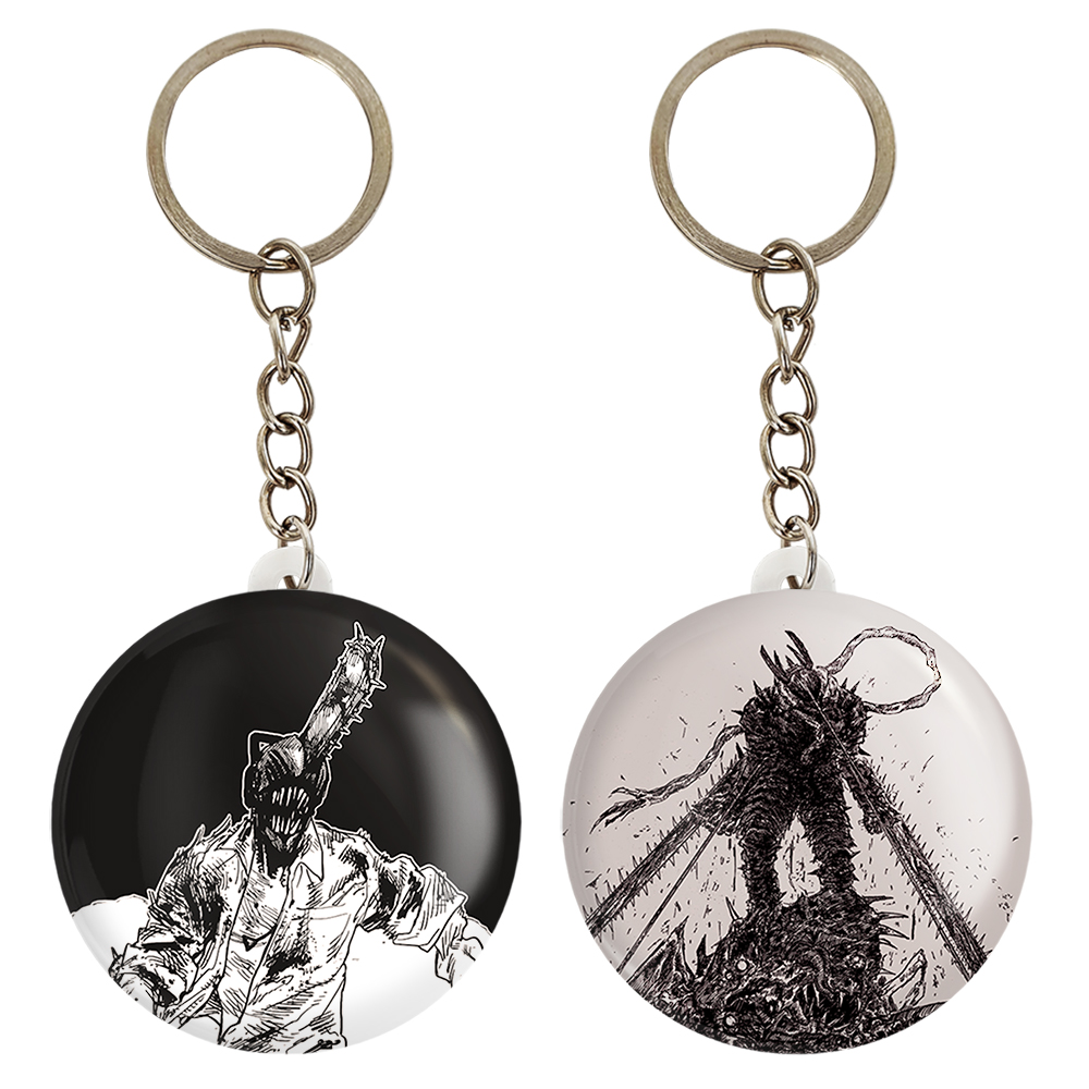 جاکلیدی خندالو مدل دنجی انیمه مرد اره ای کد 1795117956 مجموعه 2 عددی