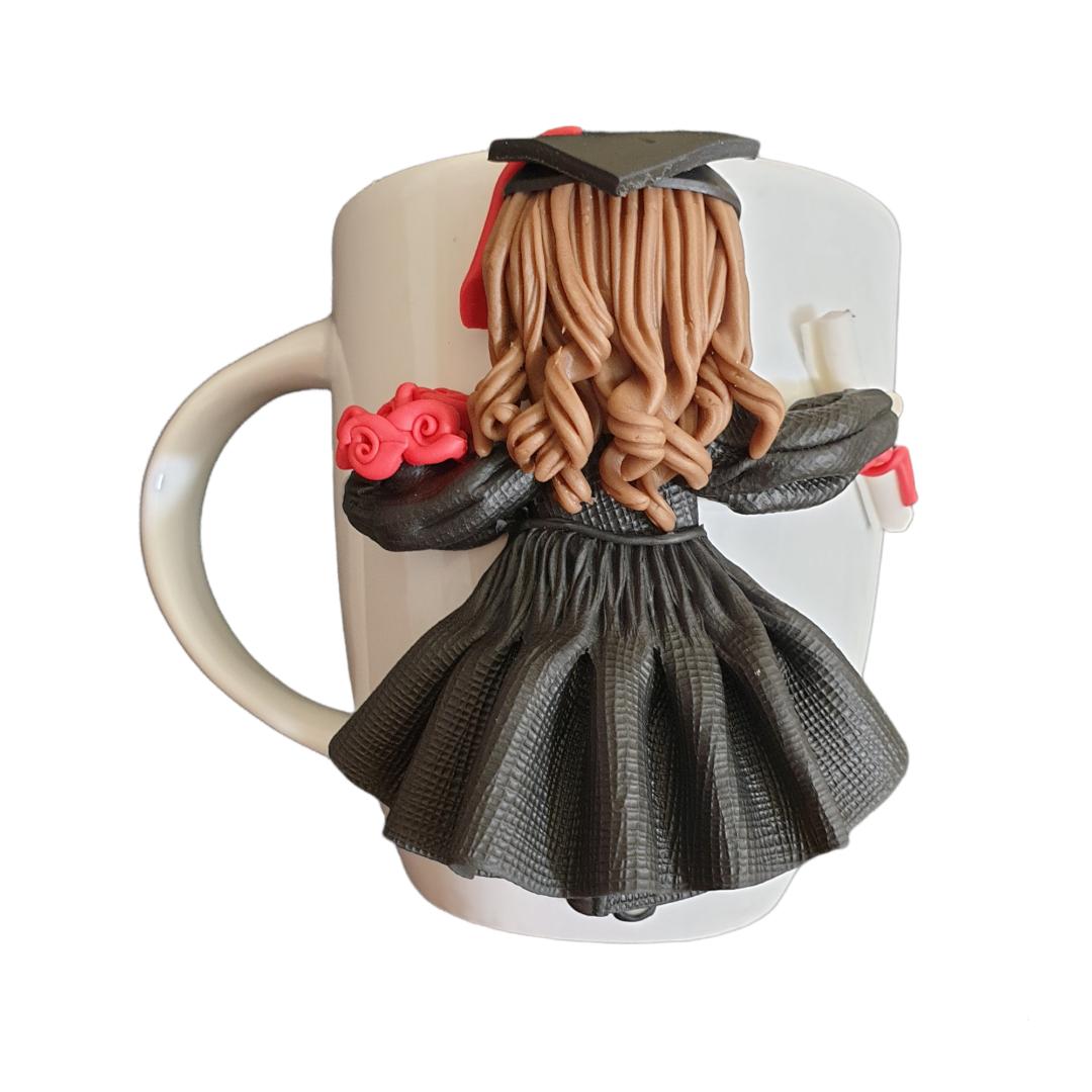 ماگ مدل عروسکی دانشجو و فارغ التحصیل کد  s00182