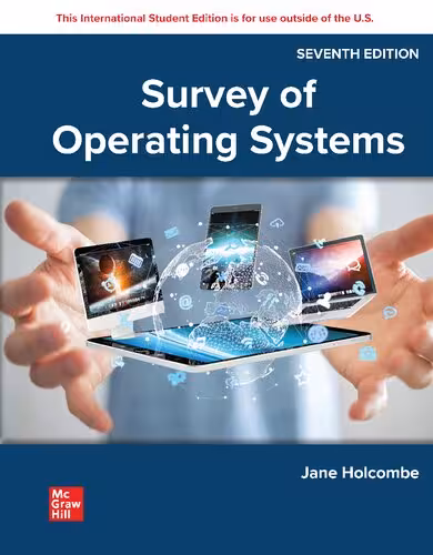 خرید و دانلود نسخه کامل کتاب Survey of Operating Systems, 7th Edition