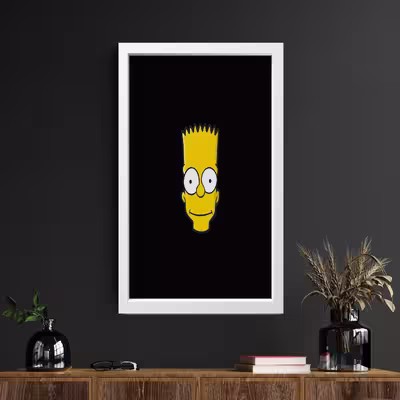 تابلو مدل سیمپسون ها Bart simpson کدG12-38