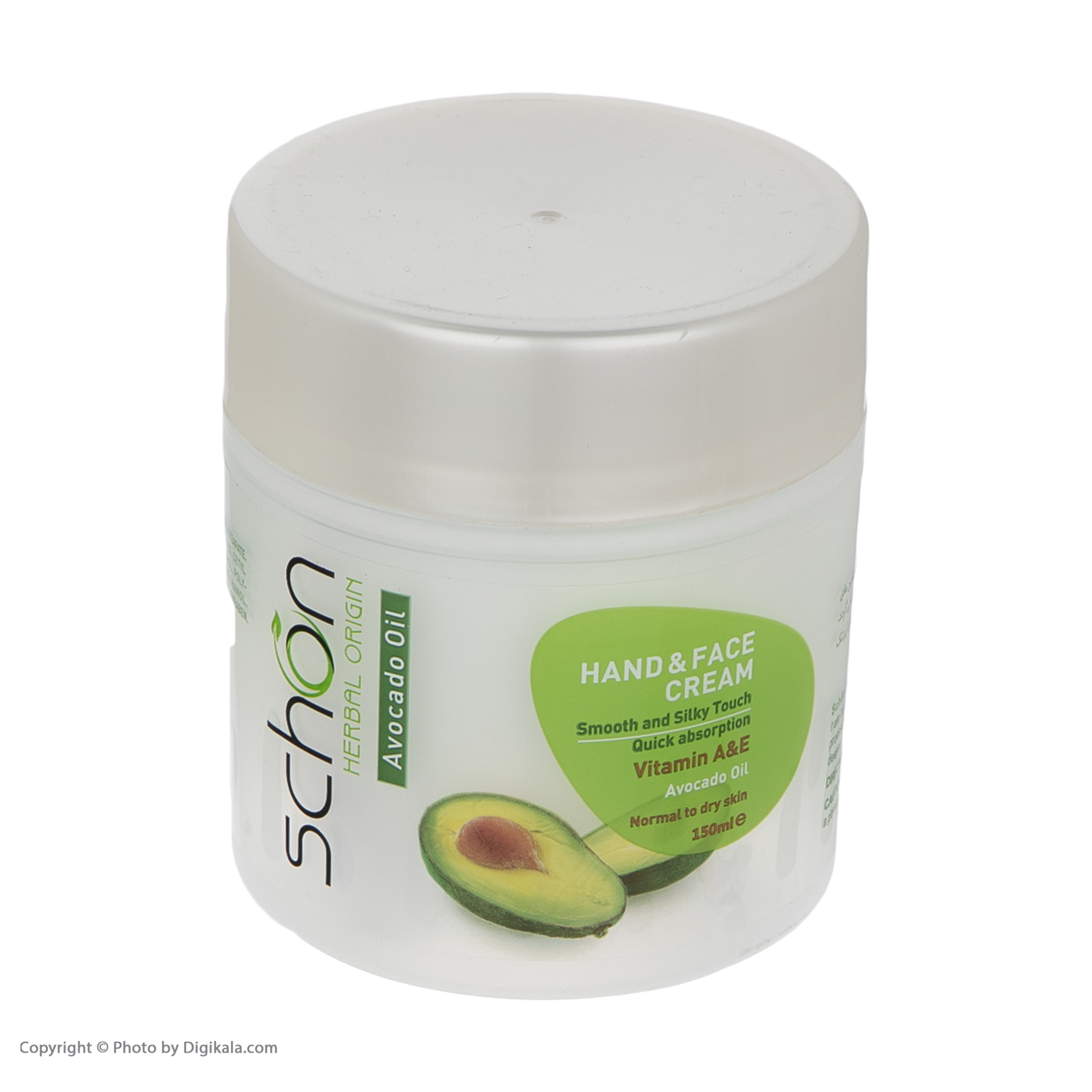 کرم دست و صورت کاسه ای شون با عصاره آووکادو حجم 150 میلی لیتر