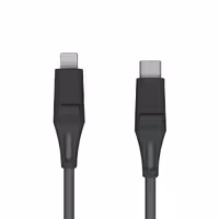 کابل تبدیلUSB-C به لایتنینگ اس تی ام مدل DUX طول 1.5 متر