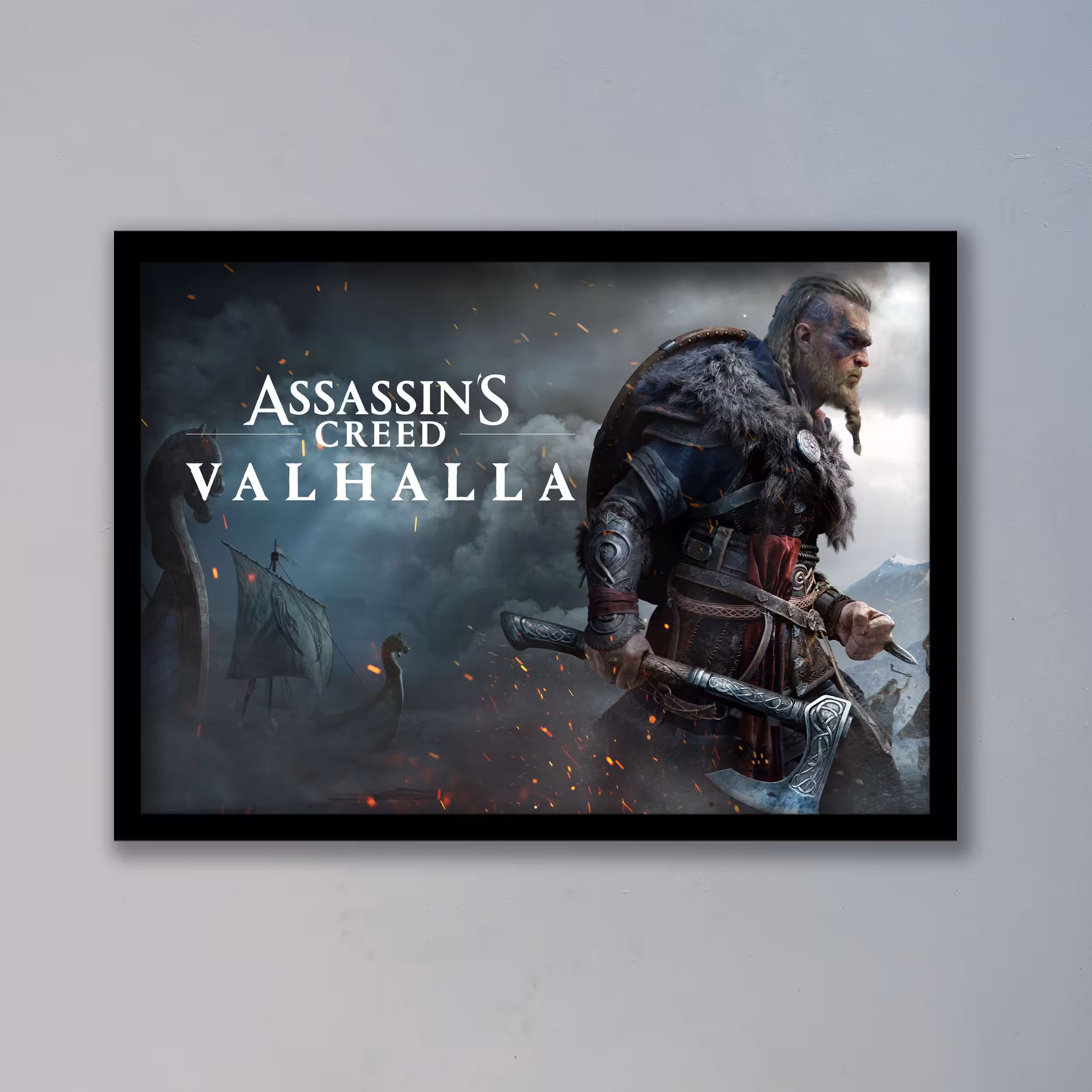 تابلو مدل بازی Assassins Creed Valhalla کد LAG10123