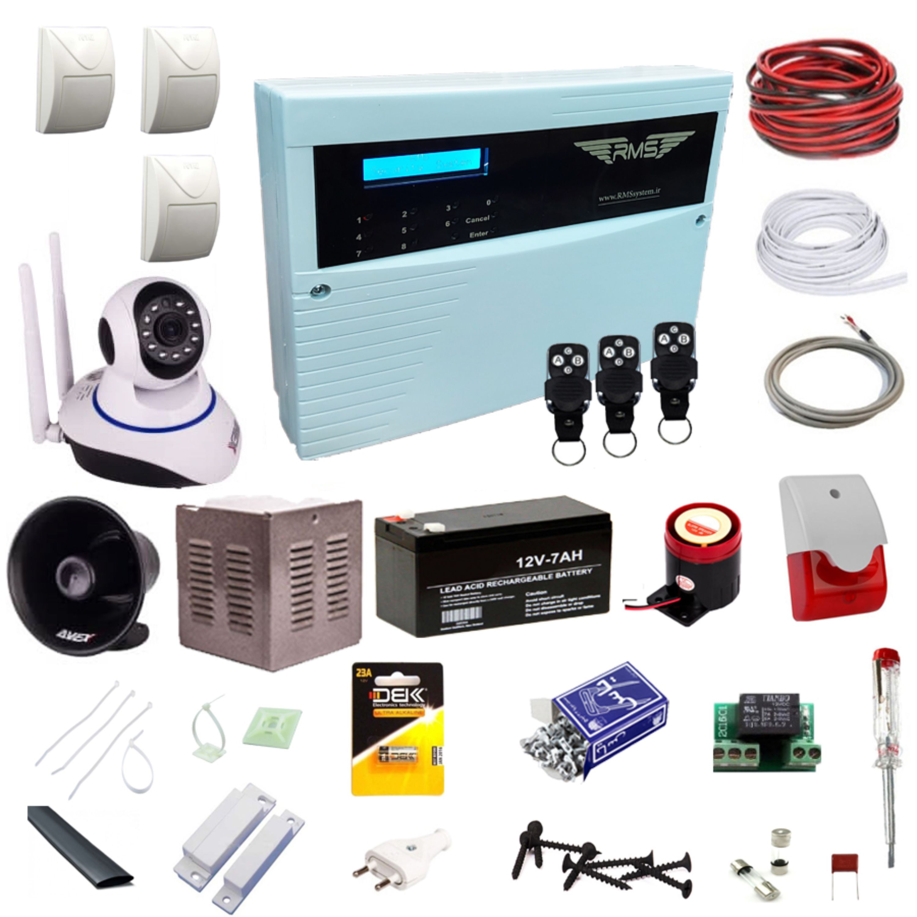 دزدگیر اماکن سیمکارتی RMS با دوربین مدل گلدن