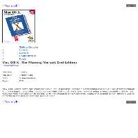 خرید و دانلود نسخه کامل کتاب Mac OS X: The Missing Manual, Second Edition