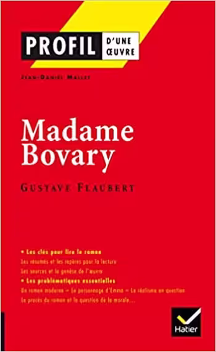 خرید و دانلود نسخه کامل کتاب Profil Madame Bovary (Flaubert): analyse littéraire de l'oeuvre(Français) -   pdf