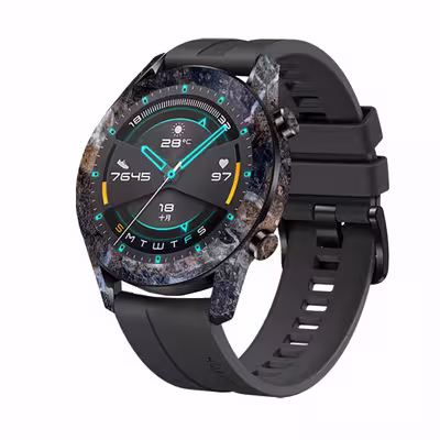 برچسب ماهوت طرح Earth-White-Marble مناسب برای ساعت هوشمند هوآوی Watch GT2