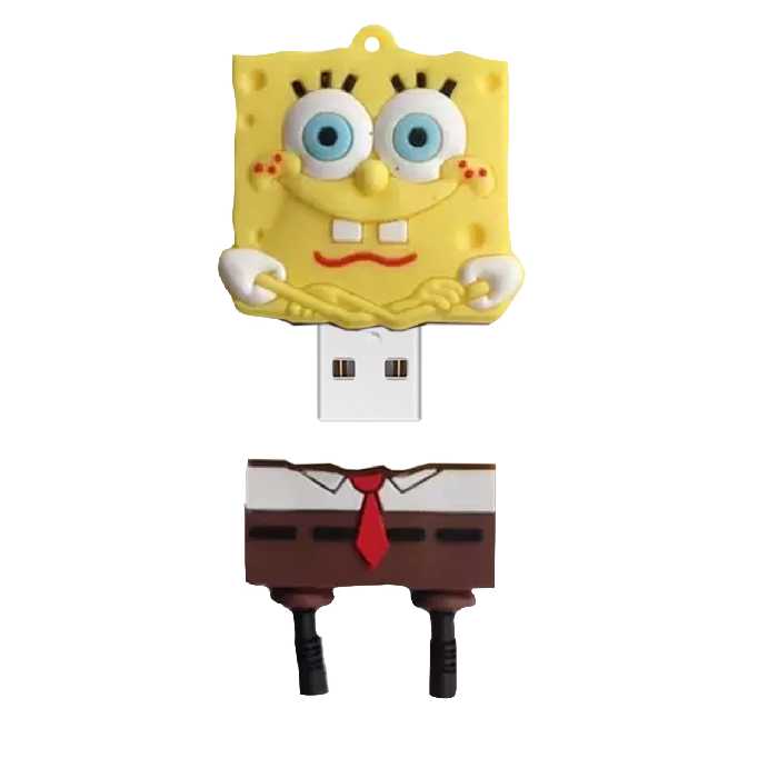فلش مموری دایا دیتا طرح Spongebob Standing مدل PC1018-USB3 ظرفیت 64 گیگابایت