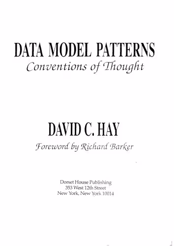 خرید و دانلود نسخه کامل کتاب Data Model Patterns: Conventions of Thought