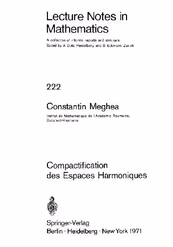 خرید و دانلود نسخه کامل کتاب Compactification des Espaces Harmoniques