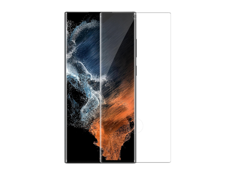 محافظ صفحه نمایش شیشه ای منحنی سامسونگ نیلکین NILLKIN Samsung Galaxy S22 Ultra 3D CP MAX tempered glass