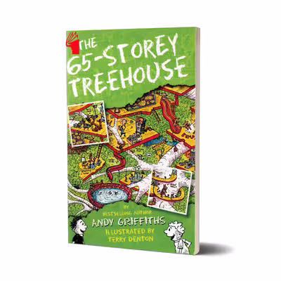 کتاب The 65-Story Treehouse اثر Andy Griffiths انتشارات معیار علم