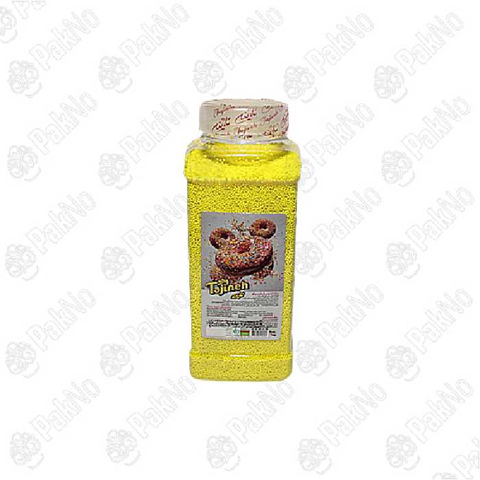 ترافل خوراکی ریز رنگ زرد(65گرمی )