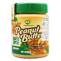 کره بادام زمینی رژیمی نچسان پاور طعم ساده اورگانیک