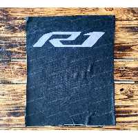 هدبند/دستمال سر موتورسیکلت مشکی مردانه و زنانه هدبند دستمال هدبنددستمال بوف کربن سیاه با آرم R1 WER1 Yamaha