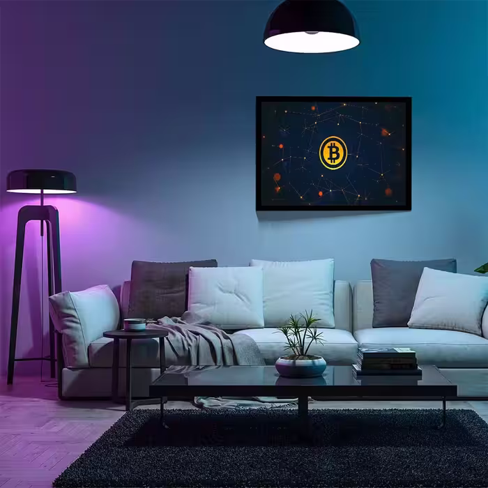 تابلو مدل bitcoin network کد F-11019