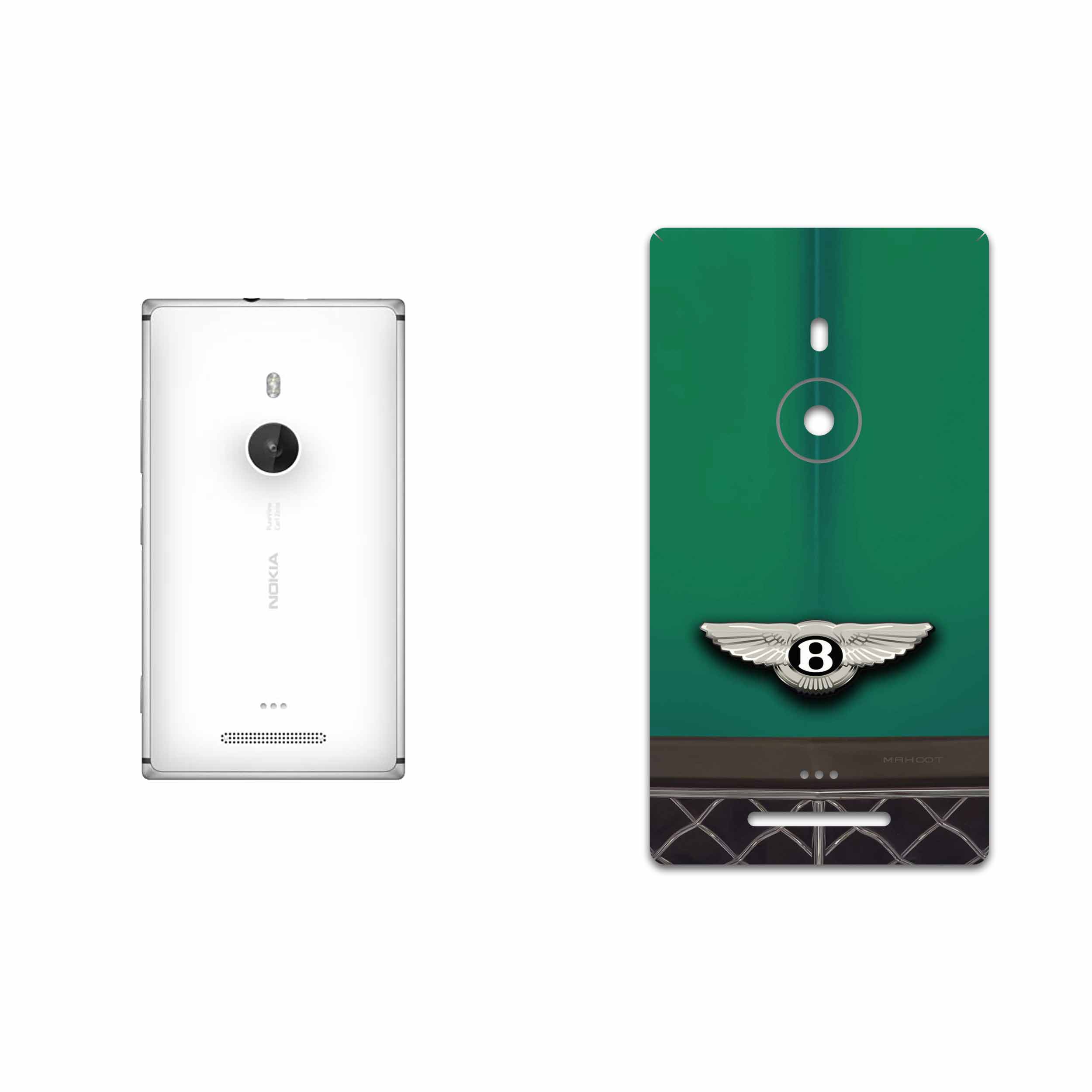 برچسب پوششی ماهوت مدل Bentley مناسب برای گوشی موبایل نوکیا Lumia 925