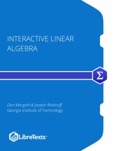 خرید و دانلود نسخه کامل کتاب Interactive Linear Algebra