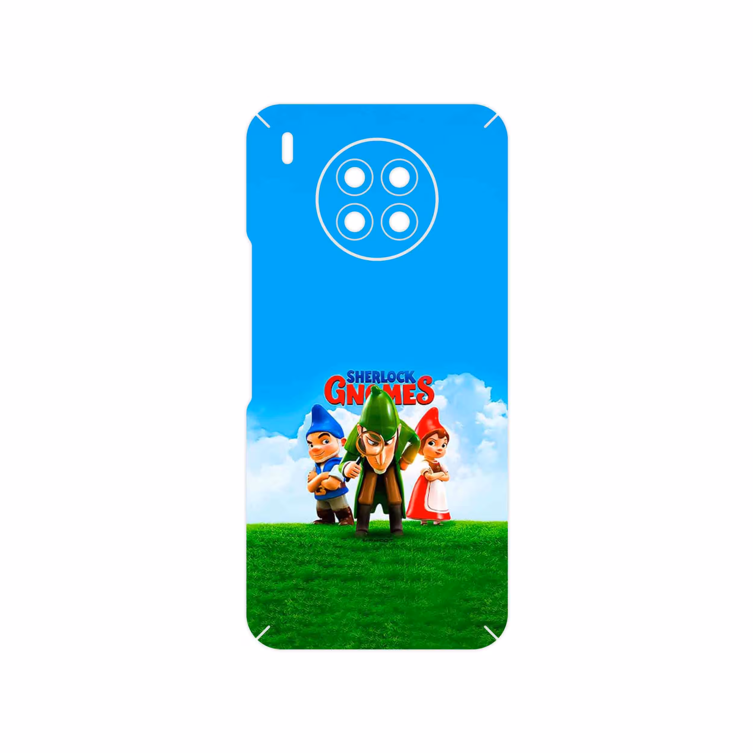 برچسب پوششی ماهوت مدل Sherlock Gnomes مناسب برای گوشی موبایل آنر 50 Lite